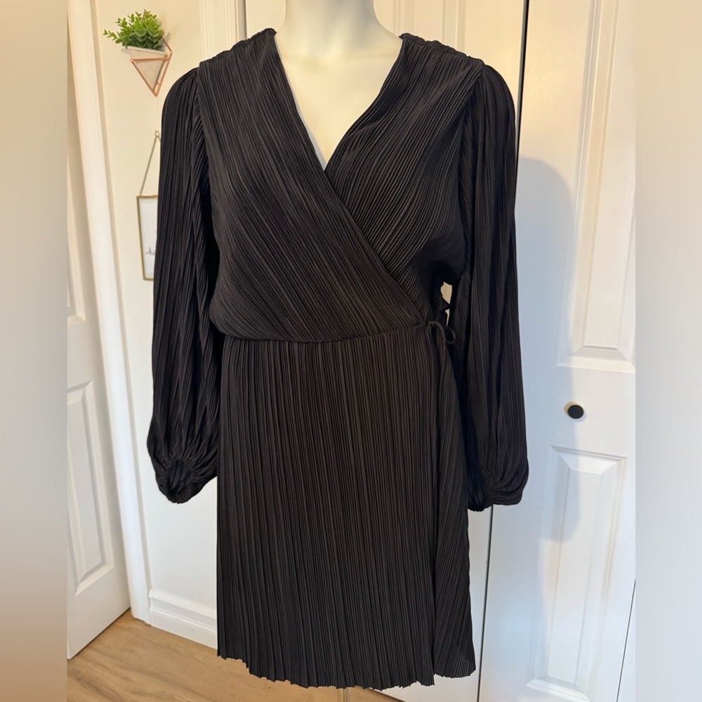 Black Wrap Dress